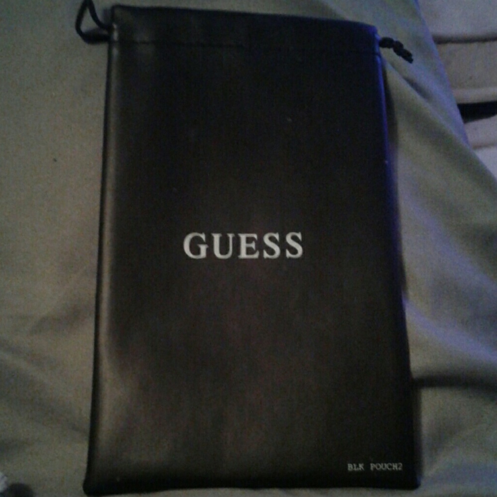Guess leather pouch
